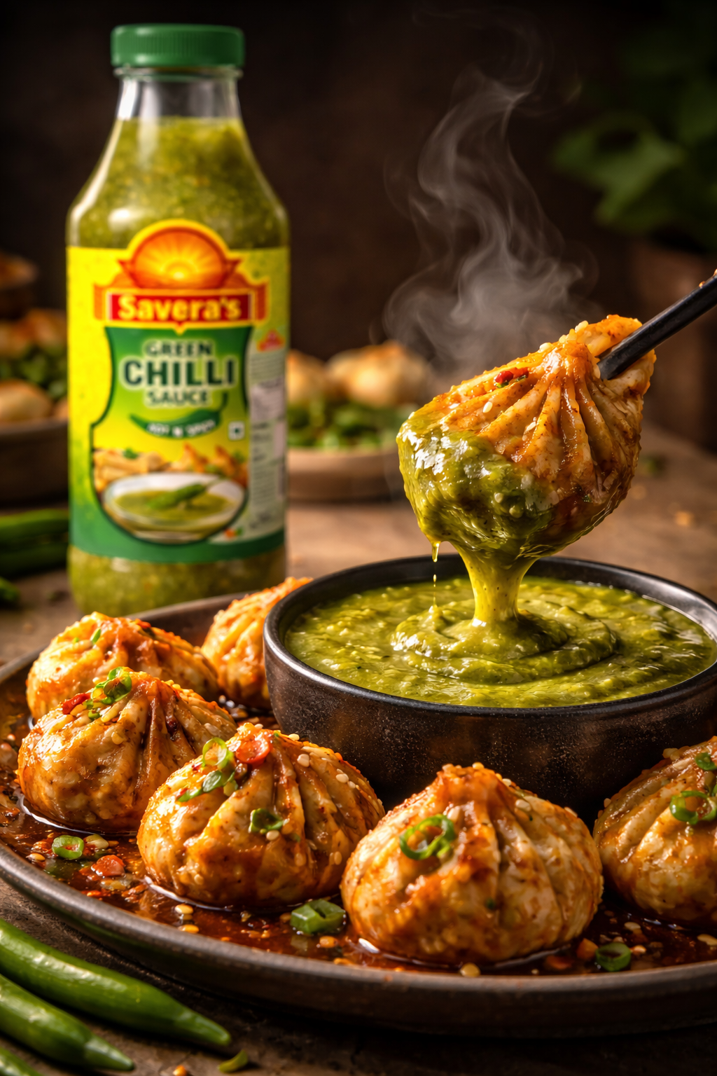 Green Chilli Chutney (700g) view 2